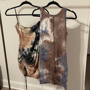Tie Dye Mini Dress Duo